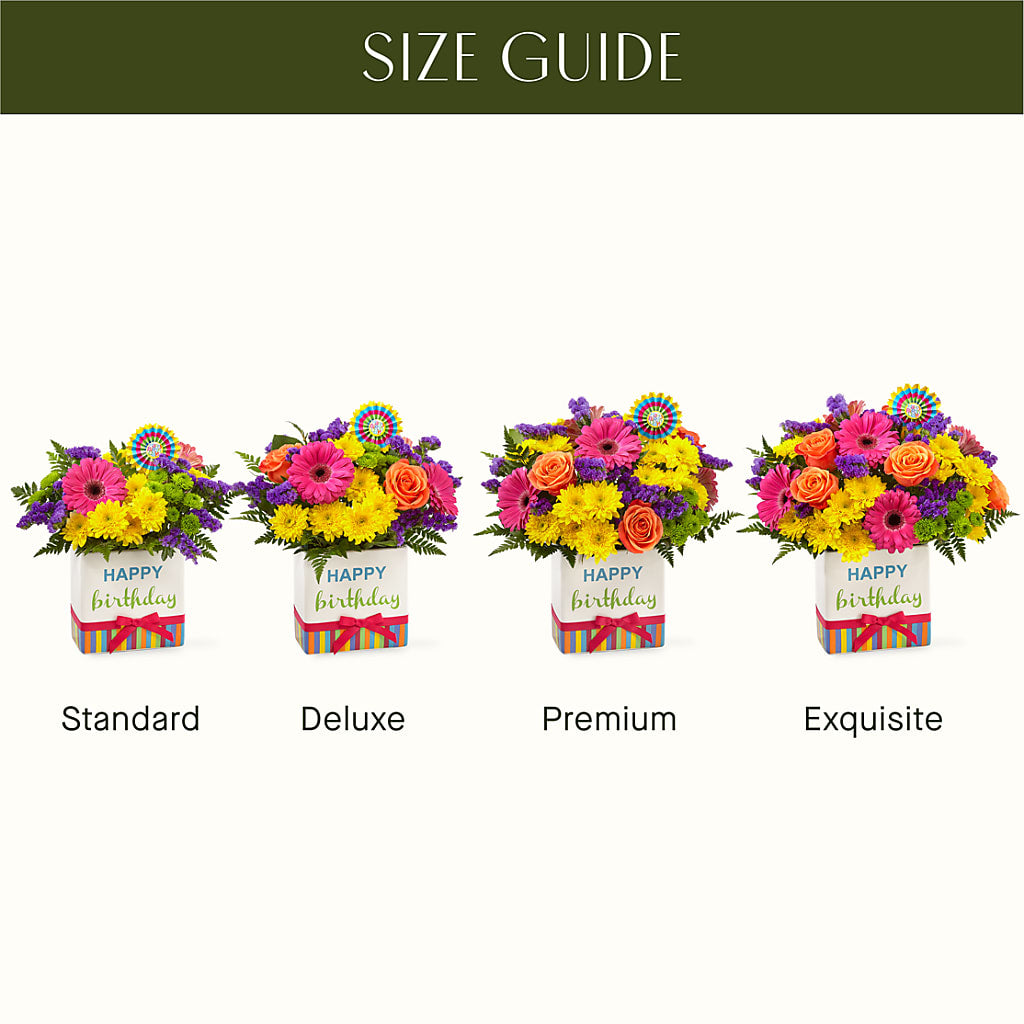 Birthday Brights Bouquet – Flowerland, Sioux City IA