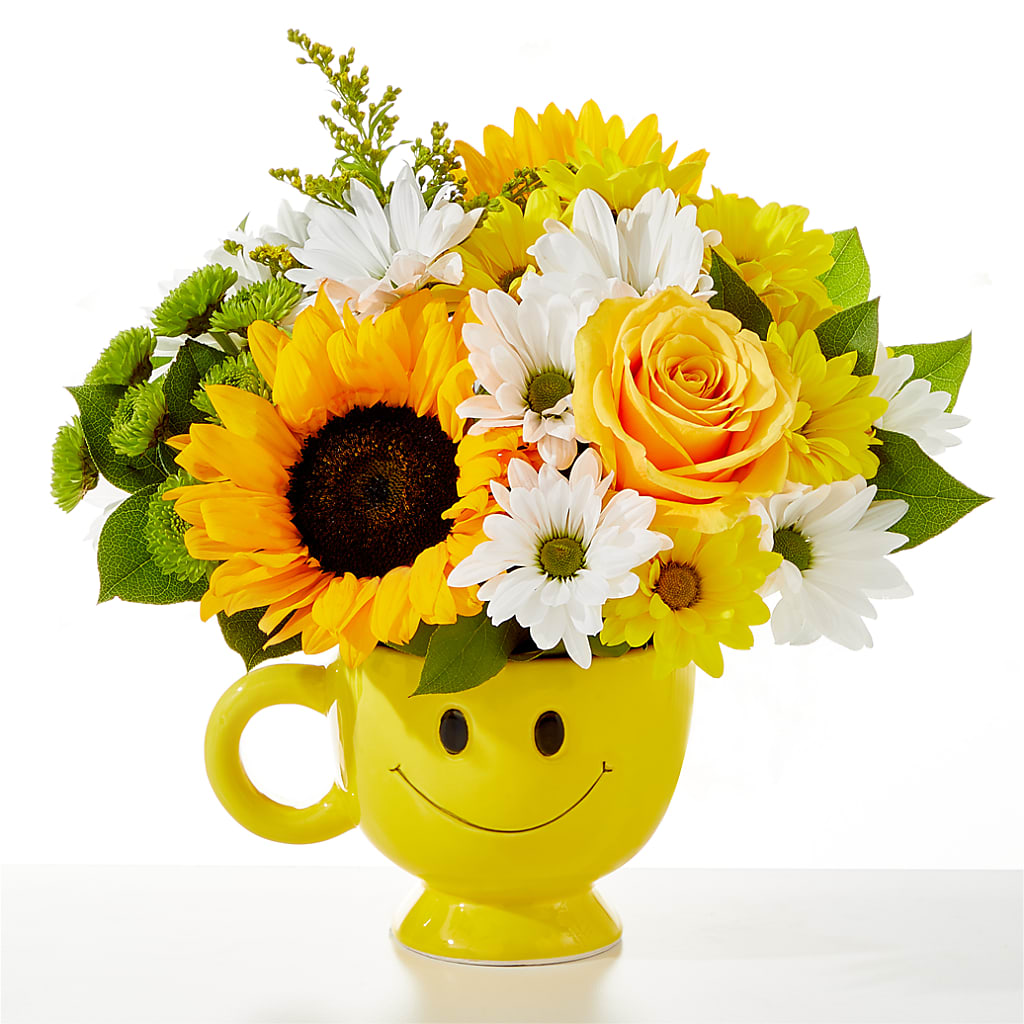 Be Happy Bouquet – Flowerland, Sioux City IA
