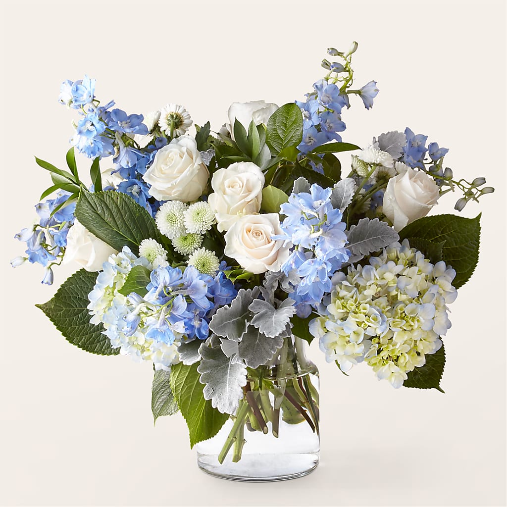 Clear Skies Bouquet – Flowerland, Sioux City IA