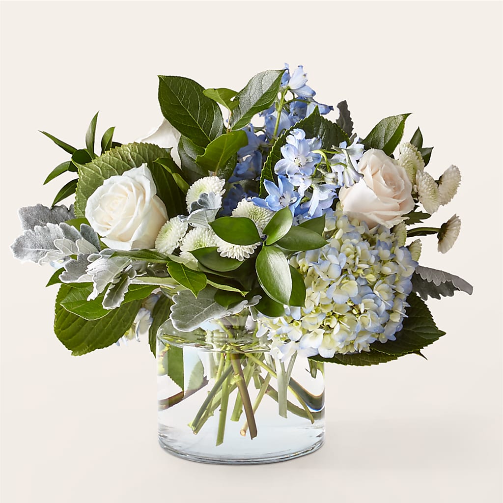 Clear Skies Bouquet – Flowerland, Sioux City IA