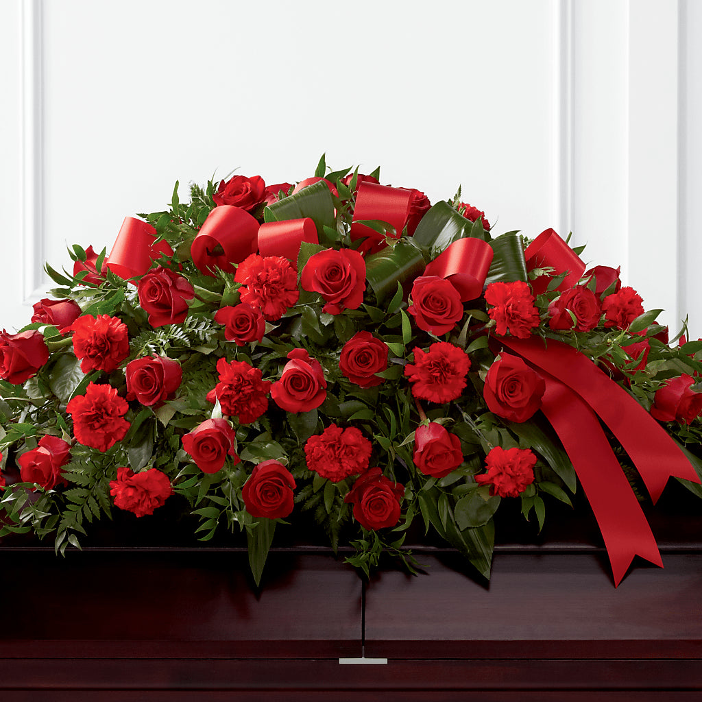 Tribute of Life Casket Spray – Flowerland, Sioux City IA