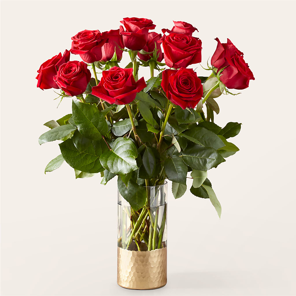 Classic Love Red Rose Bouquet – Flowerland, Sioux City IA