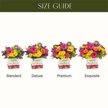 Birthday Brights Bouquet –  Flowerland, Sioux City IA
