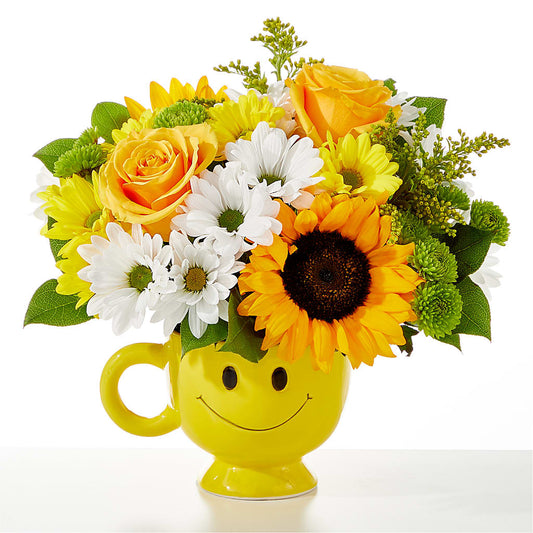 Be Happy Bouquet –  Flowerland, Sioux City IA