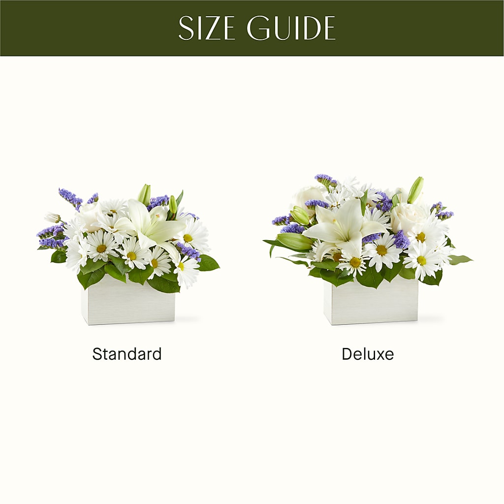 Beyond Blue Box Bouquet –  Flowerland, Sioux City IA