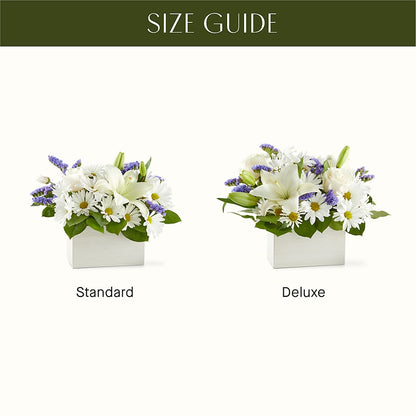 Beyond Blue Box Bouquet –  Flowerland, Sioux City IA