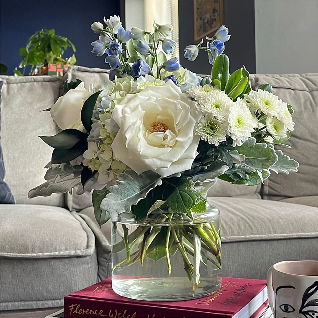 Clear Skies Bouquet –  Flowerland, Sioux City IA