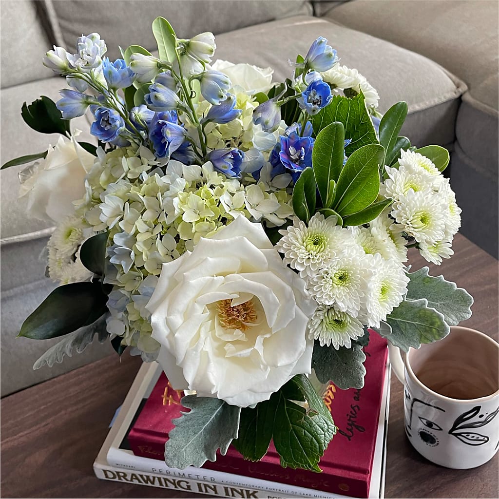 Clear Skies Bouquet –  Flowerland, Sioux City IA
